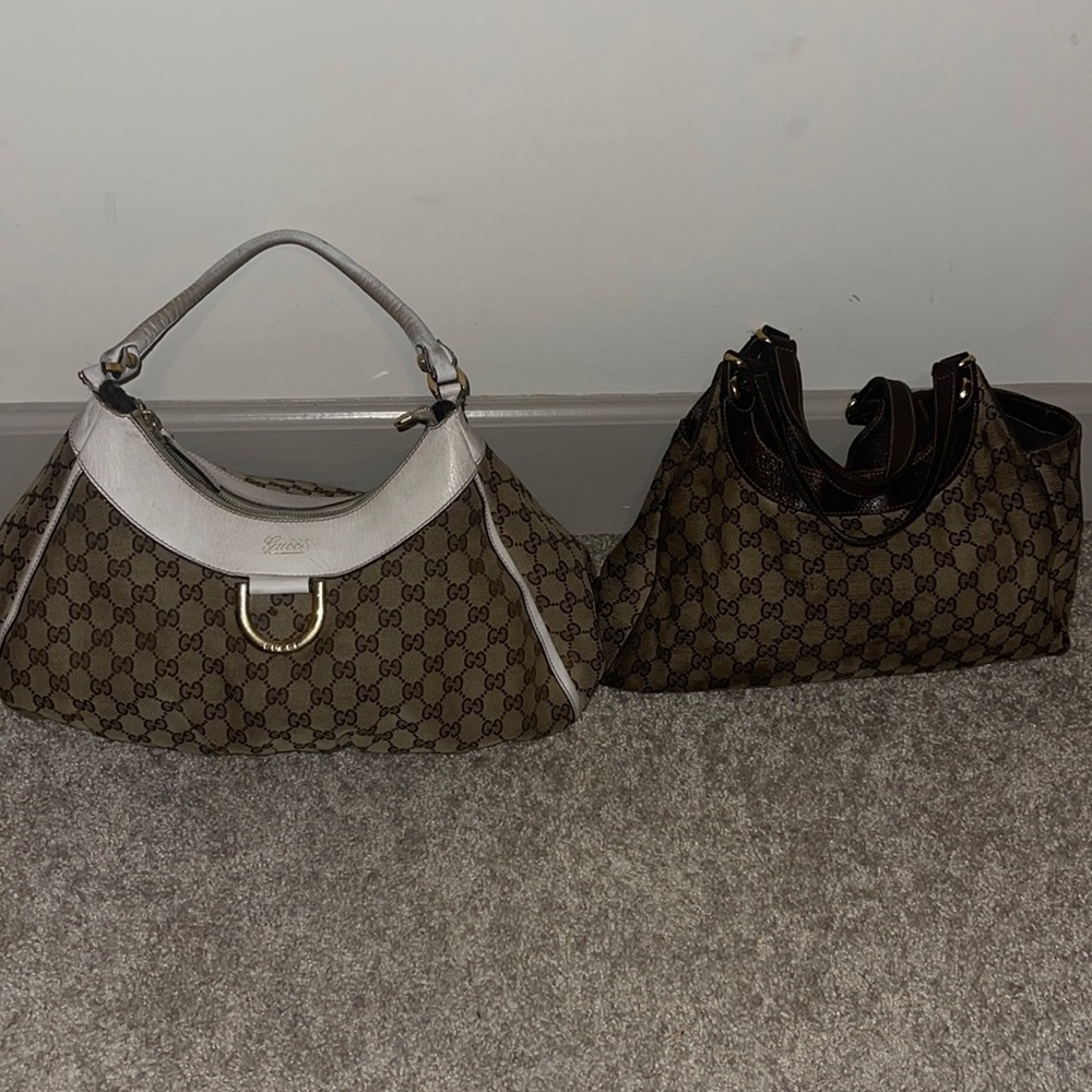 Vintage Gucci purse set!!
